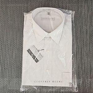 NEW - Men's Geoffrey Beene Performance Wrinkle Free Shirt